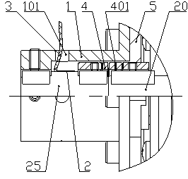 Robot joint rotating hydraulic cylinder with torque and angle feedback functions