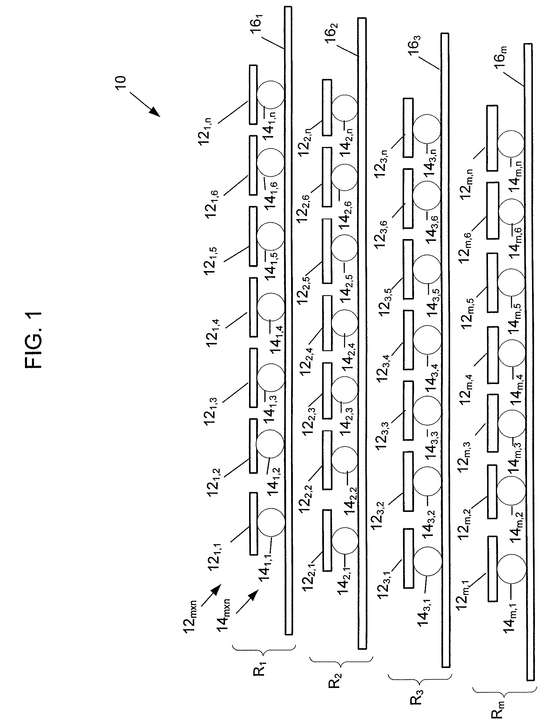 Optical focal plane data coupler