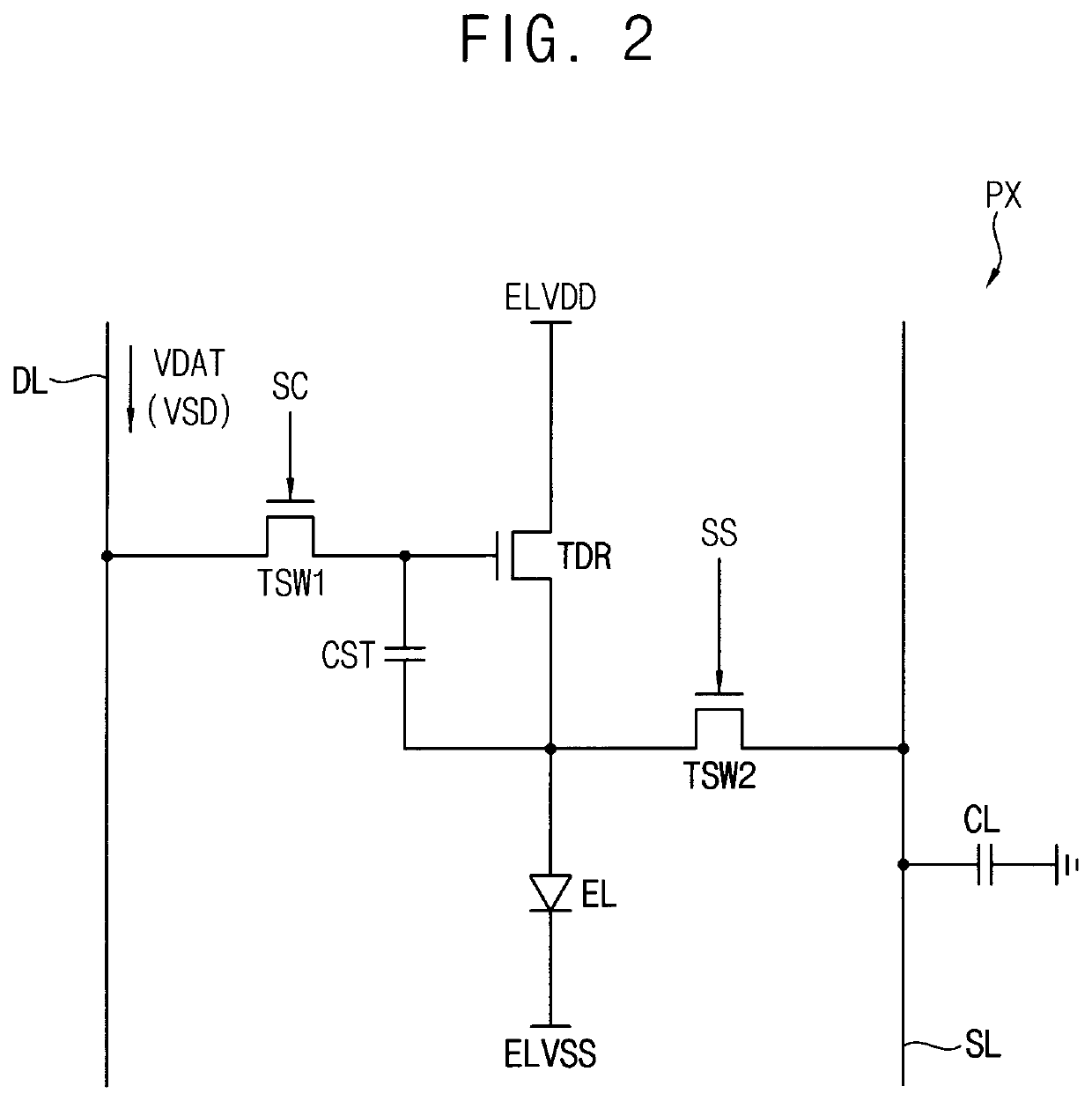 Display device, and method of sensing a driving characteristic