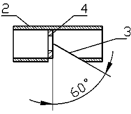 Material fluidization pressurization tube device