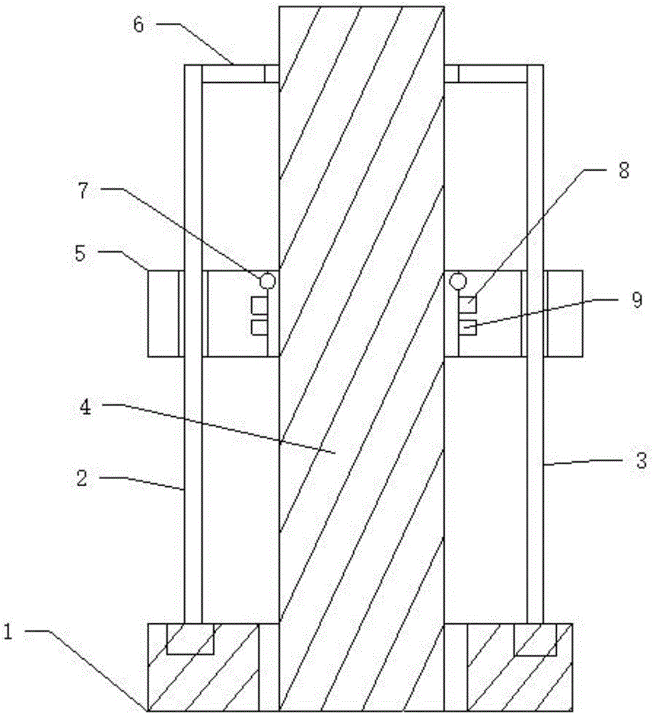 Automatic lifting paint brusher of electric power tower