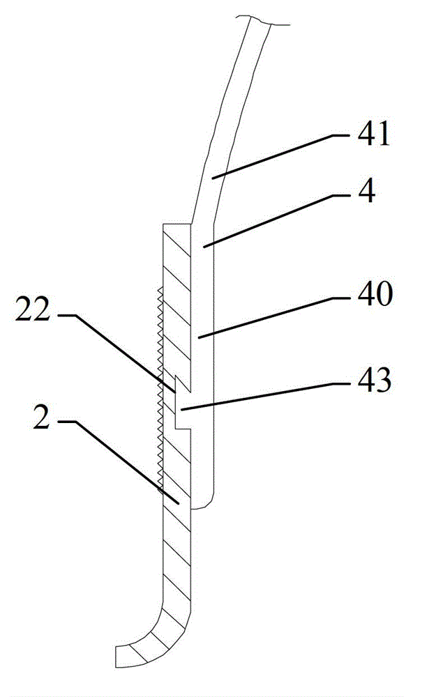 Pedicle screw and spine percutaneous internal fixing system