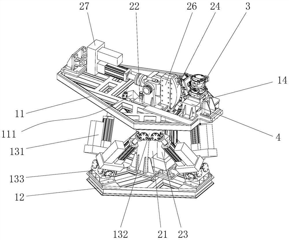 Brake multi-working-condition reliability test bench