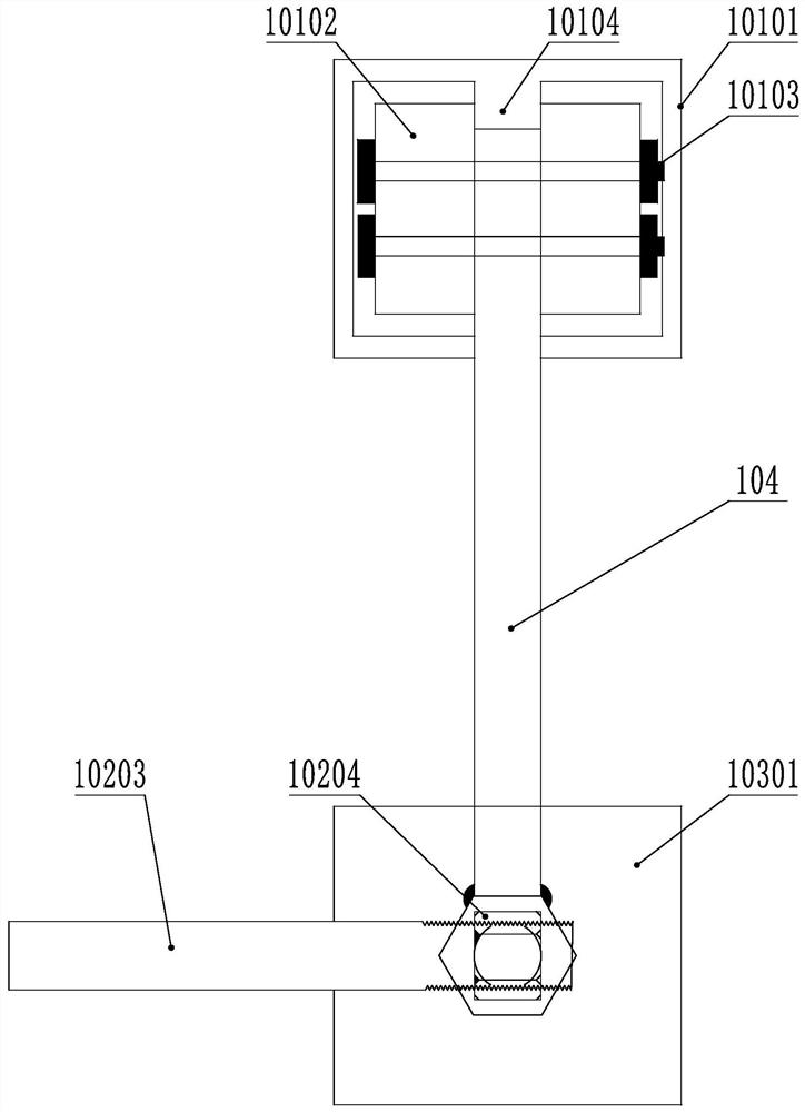 Adjustable tower equipment assembling tool and using method