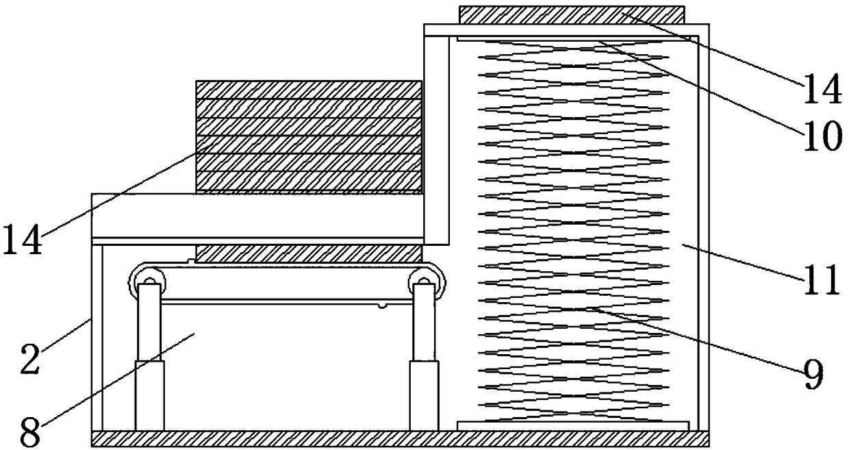 Machine tool panel automatic feeding device for woodworking