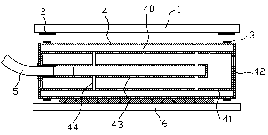 Suspension roller device for green removing machines