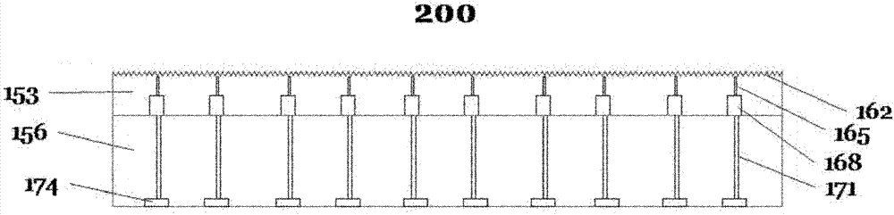 Vertical electrical-connection structure among different plane circuits and manufacturing method thereof