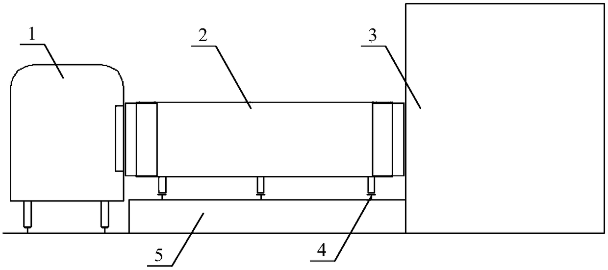 Railway platform cold chain translation docking system and method with heat preservation function