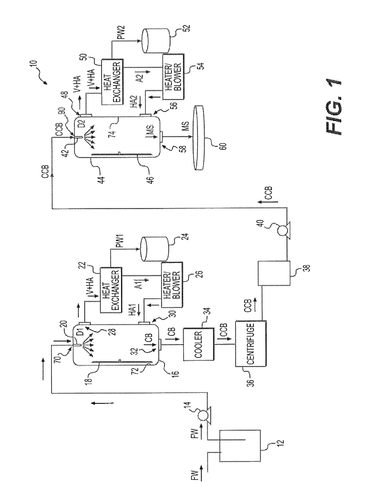 Desalination system with mineral recovery