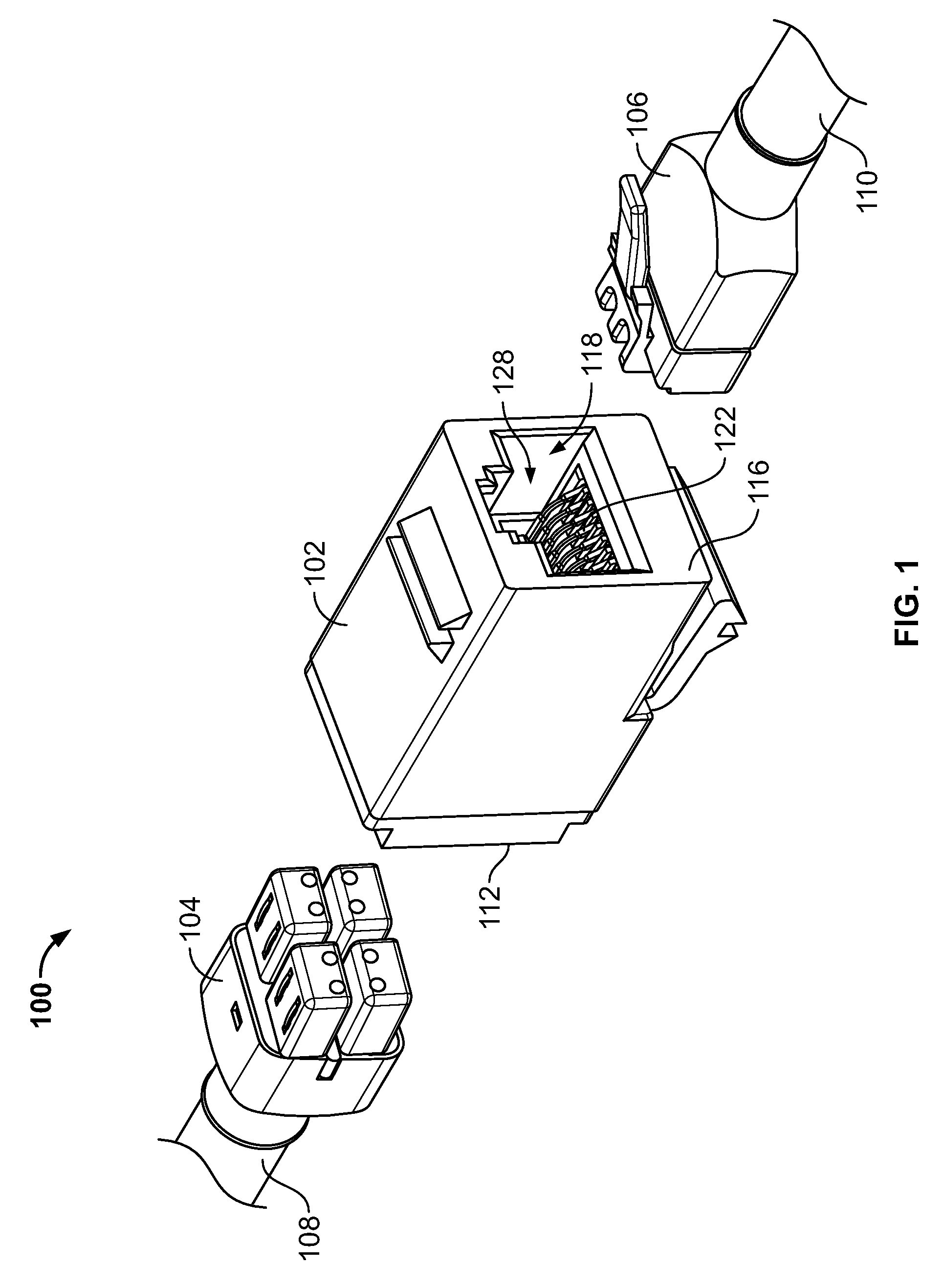 Coupler for interconnecting electrical connectors