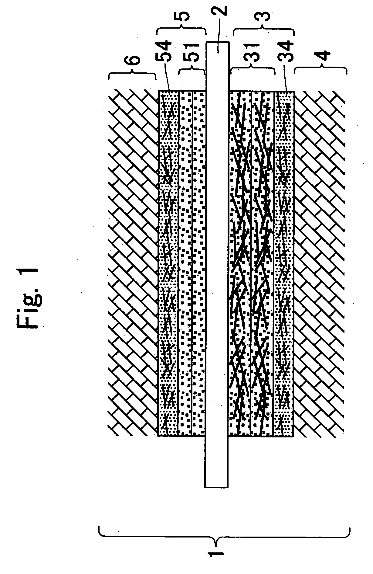 Membrane electrode assembly for fuel cell and process for manufacturing the same