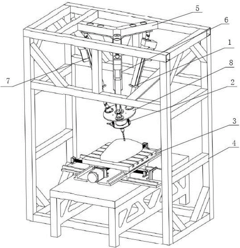 Parallel drilling machine teaching/playback system