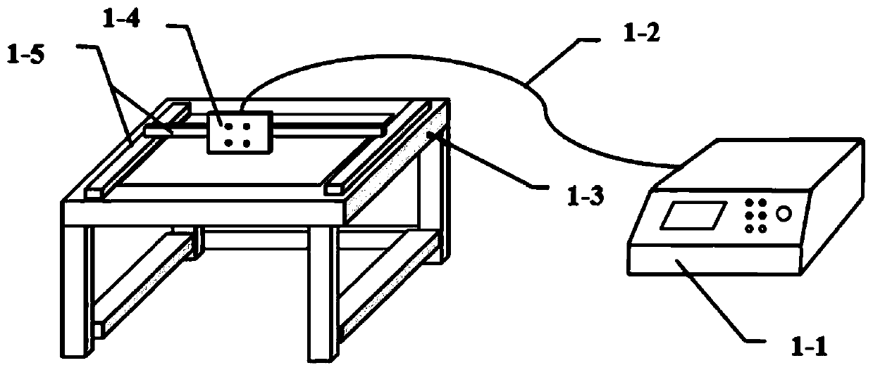 Tensile property sample preparation device of ultra-high modulus carbon fiber multifilament and sample preparation method