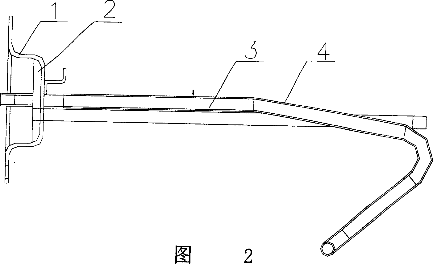 Enamel coating heating tube and manufacture for electric water heater