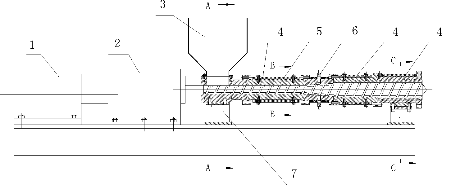 Double-screw extruder