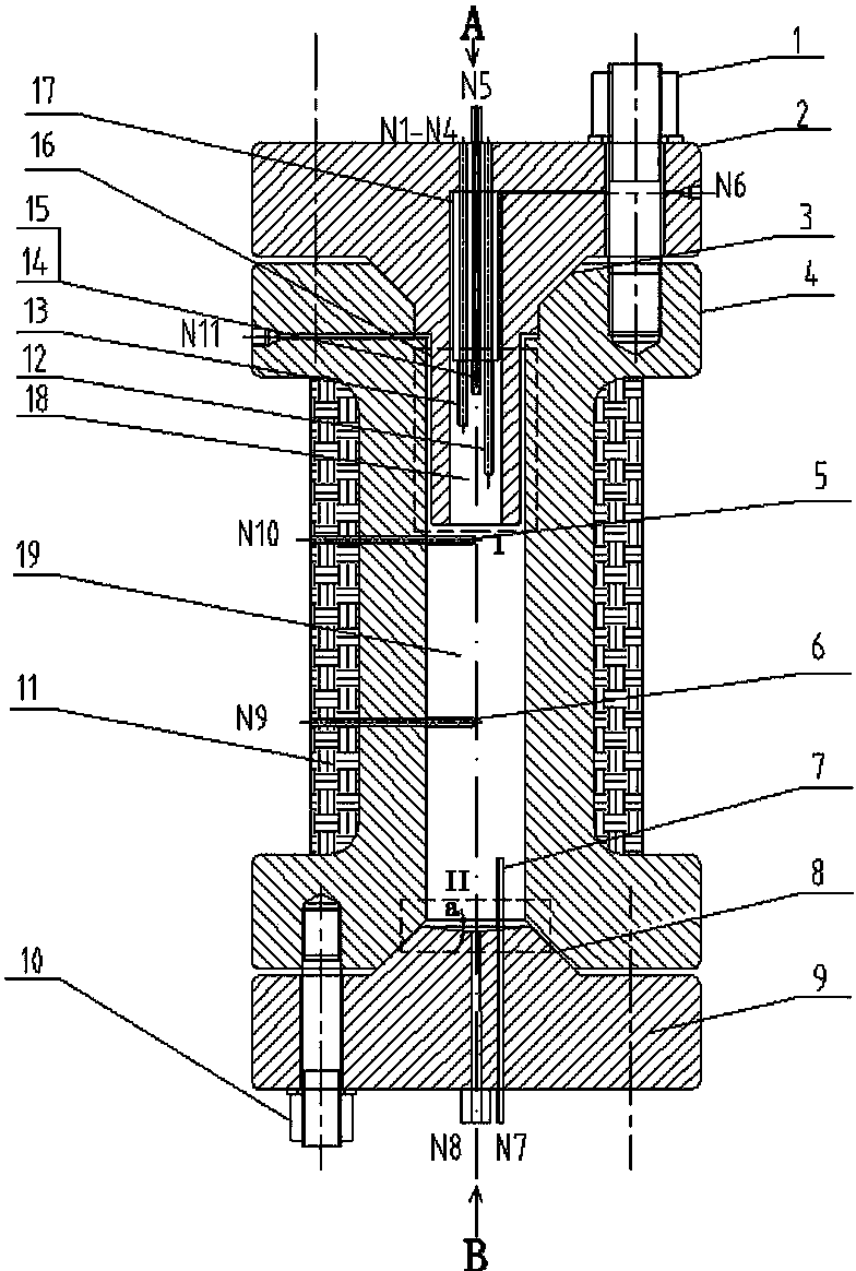 Supercritical water heat combustion reactor for thick oil injection production