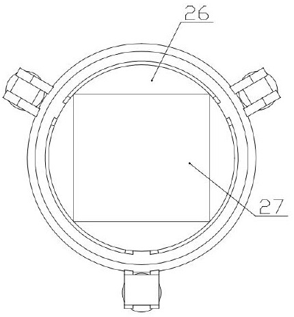 Gravity-based rapid automatic leveling support for measuring instrument