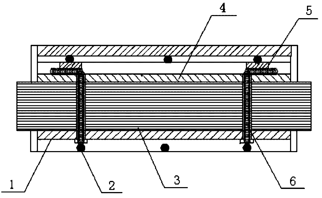 Novel heater frame structure