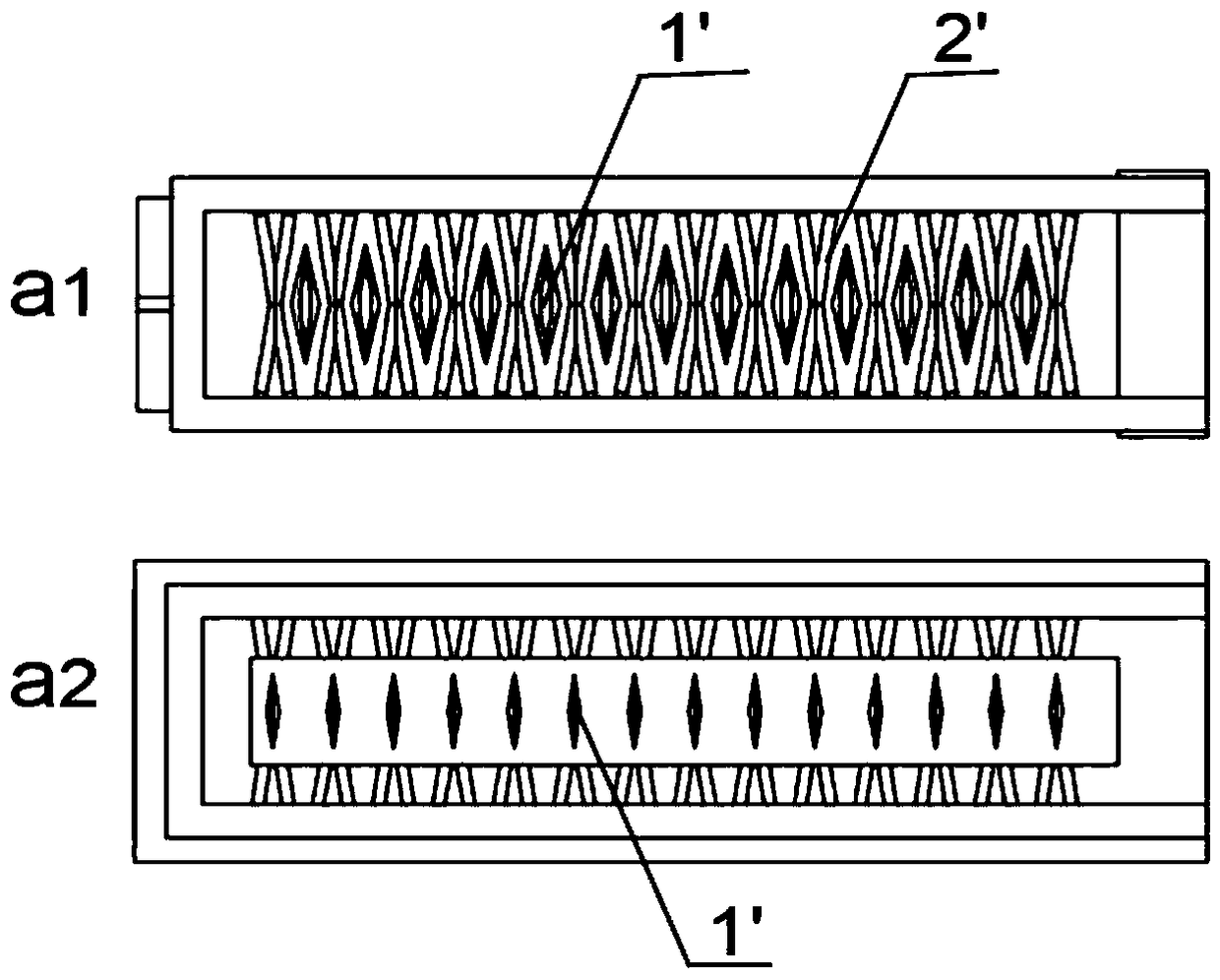 Method for preparing a hydraulically-driven flexible gecko-imitating toe