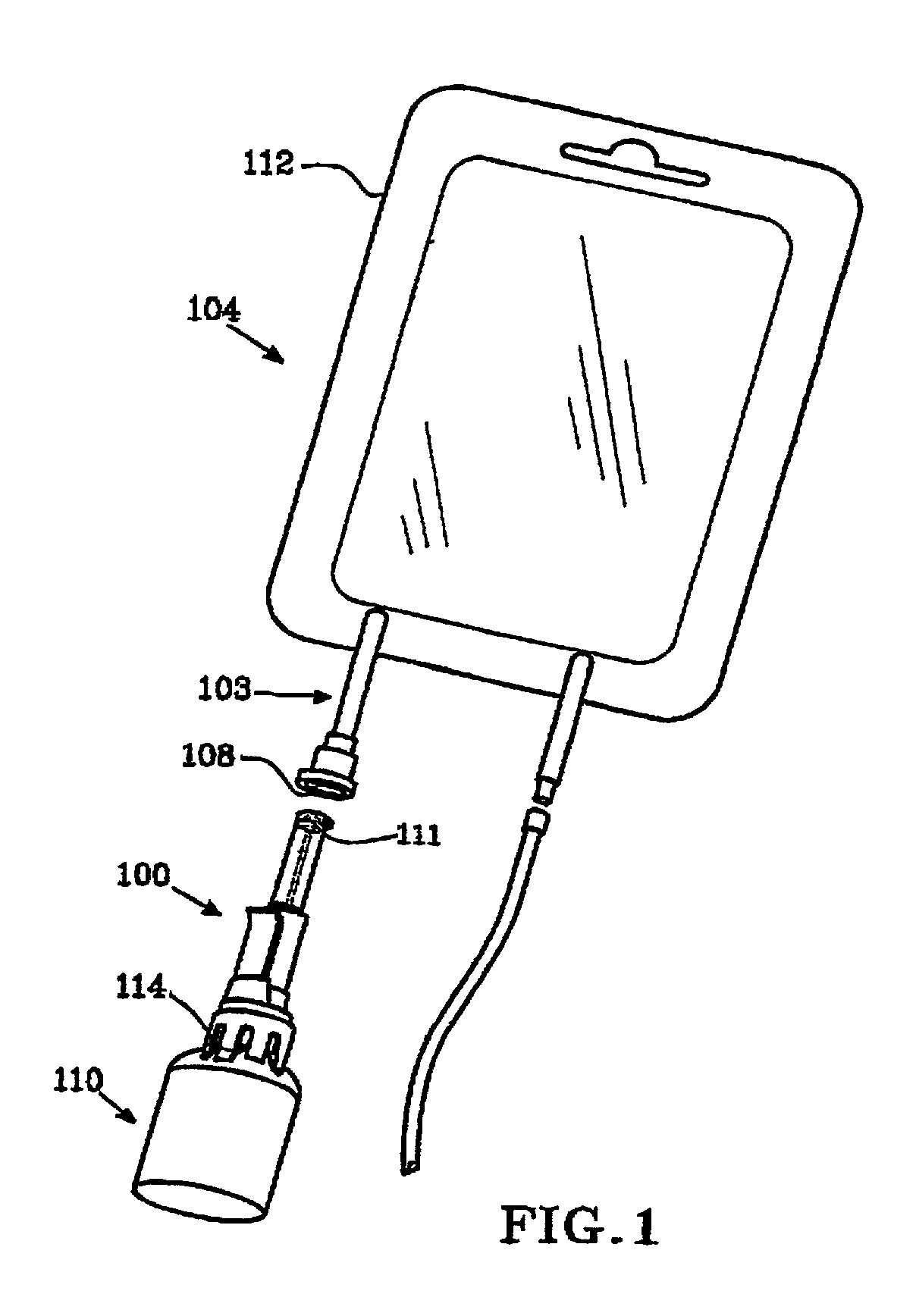 Method and device for fluid transfer in an infusion system