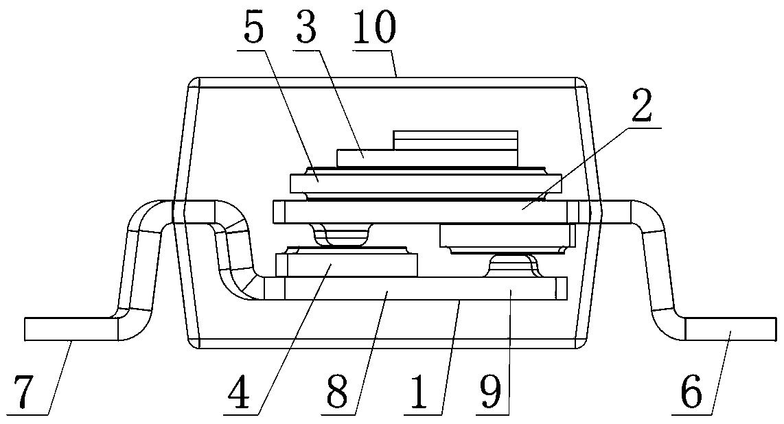 Novel power supply power module structure with input protection