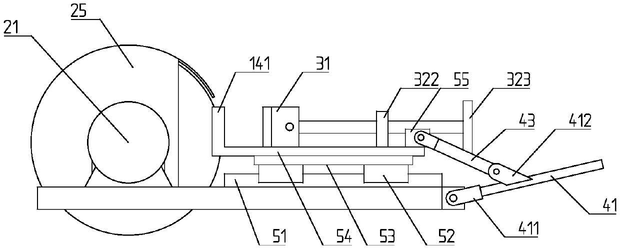 Efficient cutting mechanism for linear guide rail