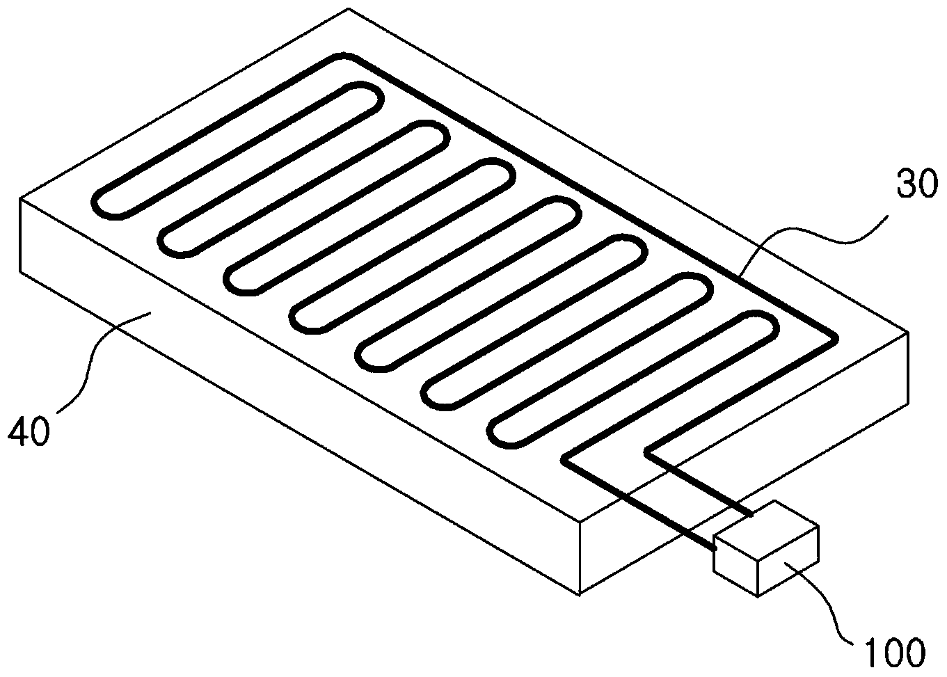 High-functionality hot water circulation warm pad containing sericite foam