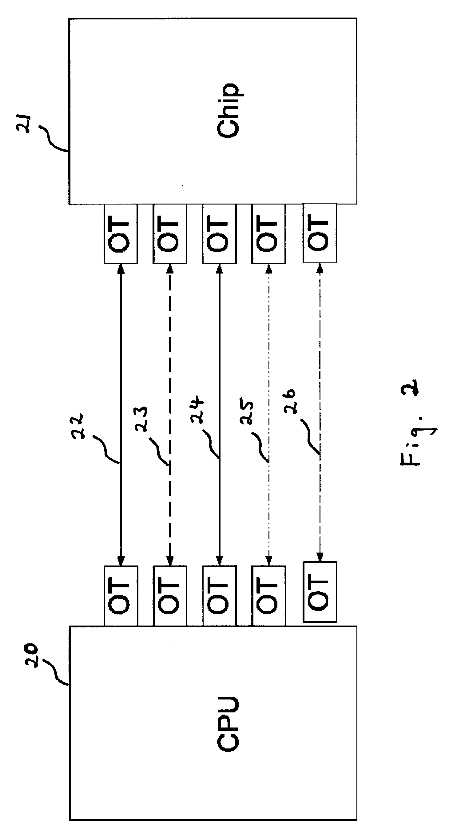 Improved free space optical bus