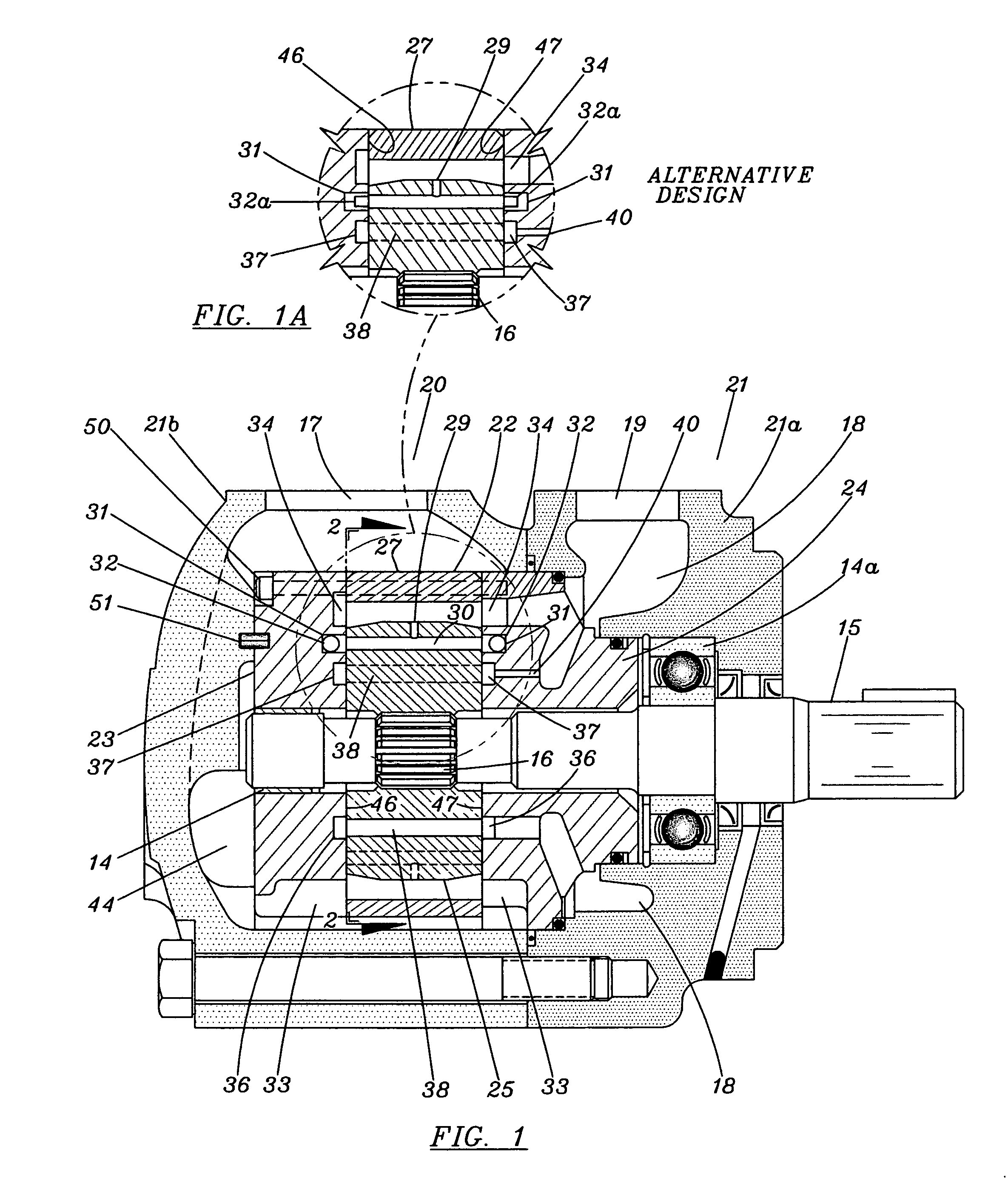 Progressive staged flow to precompress the pump internal volume/volumes to be displaced