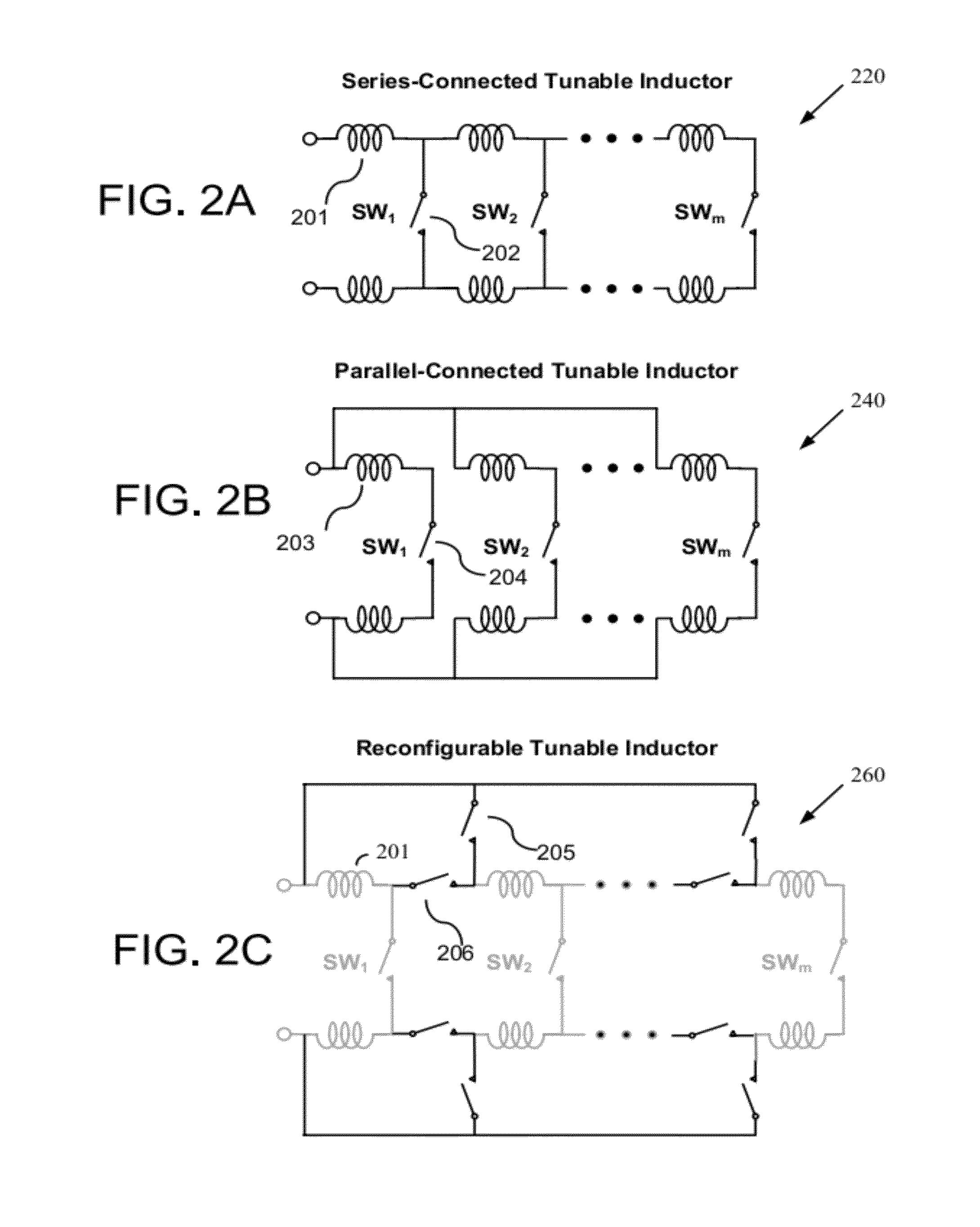 Systems and Methods for Wideband CMOS Voltage-Controlled Oscillators Using Reconfigurable Inductor Arrays