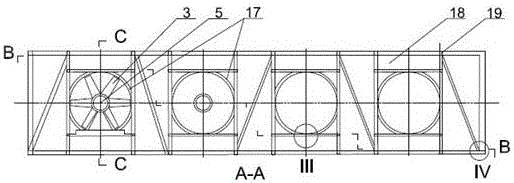 Detachable wood drying medium forced circulation device