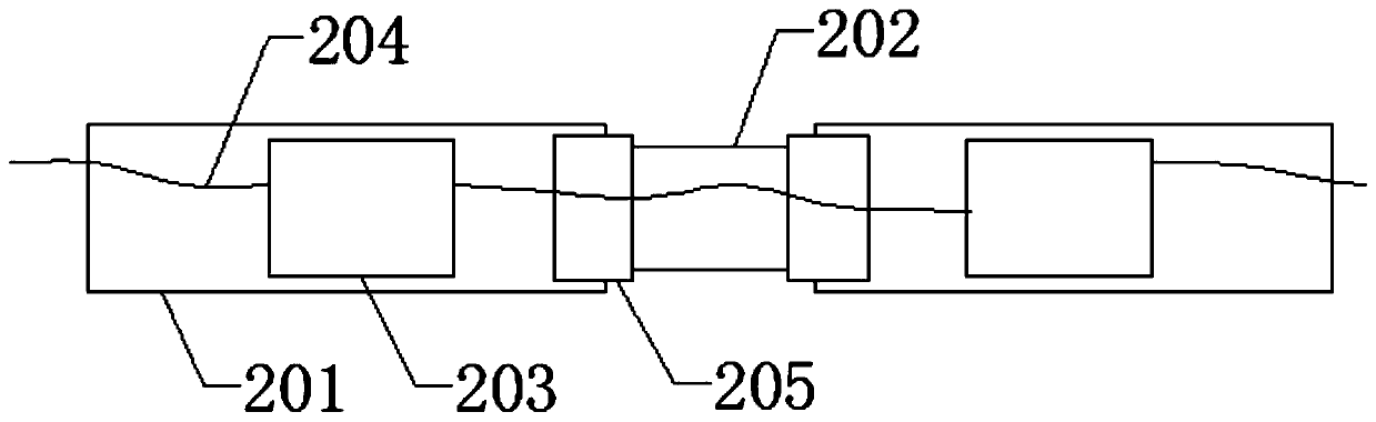 Integrated automatic monitoring device for deep displacement and surface displacement and method