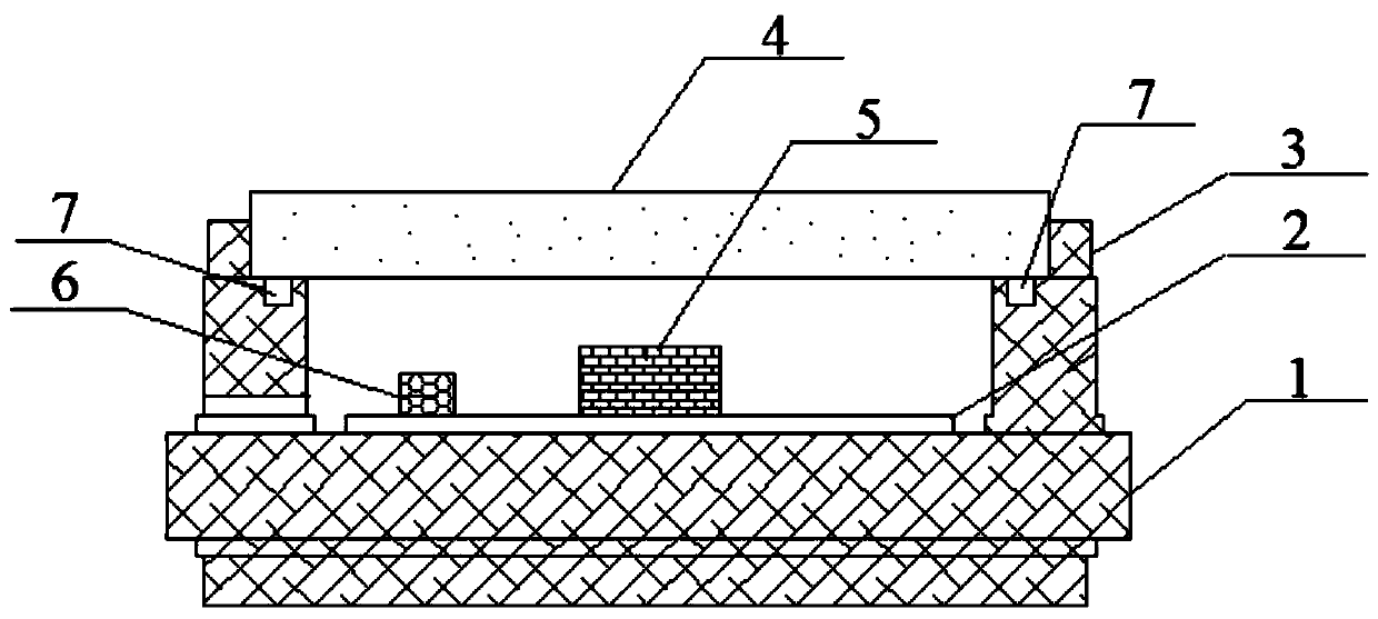 Deep ultraviolet LED device and preparation method thereof