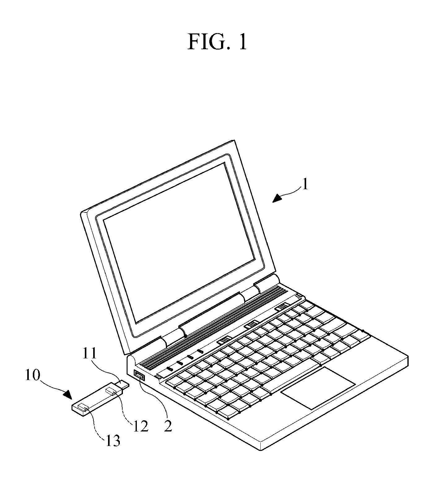 Universal serial bus type wireless data card