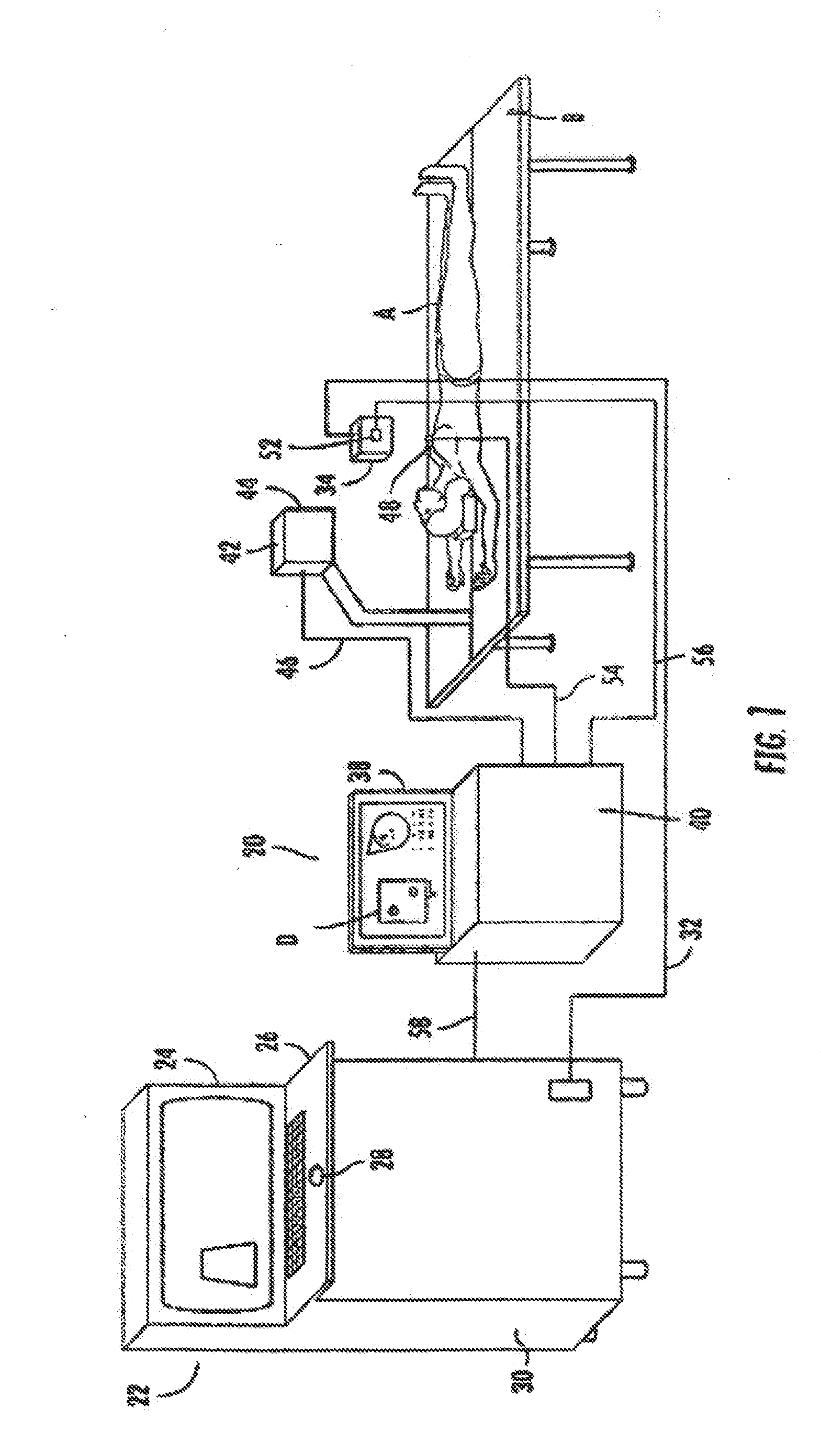 Three dimensional mapping display system for diagnostic ultrasound machines and method