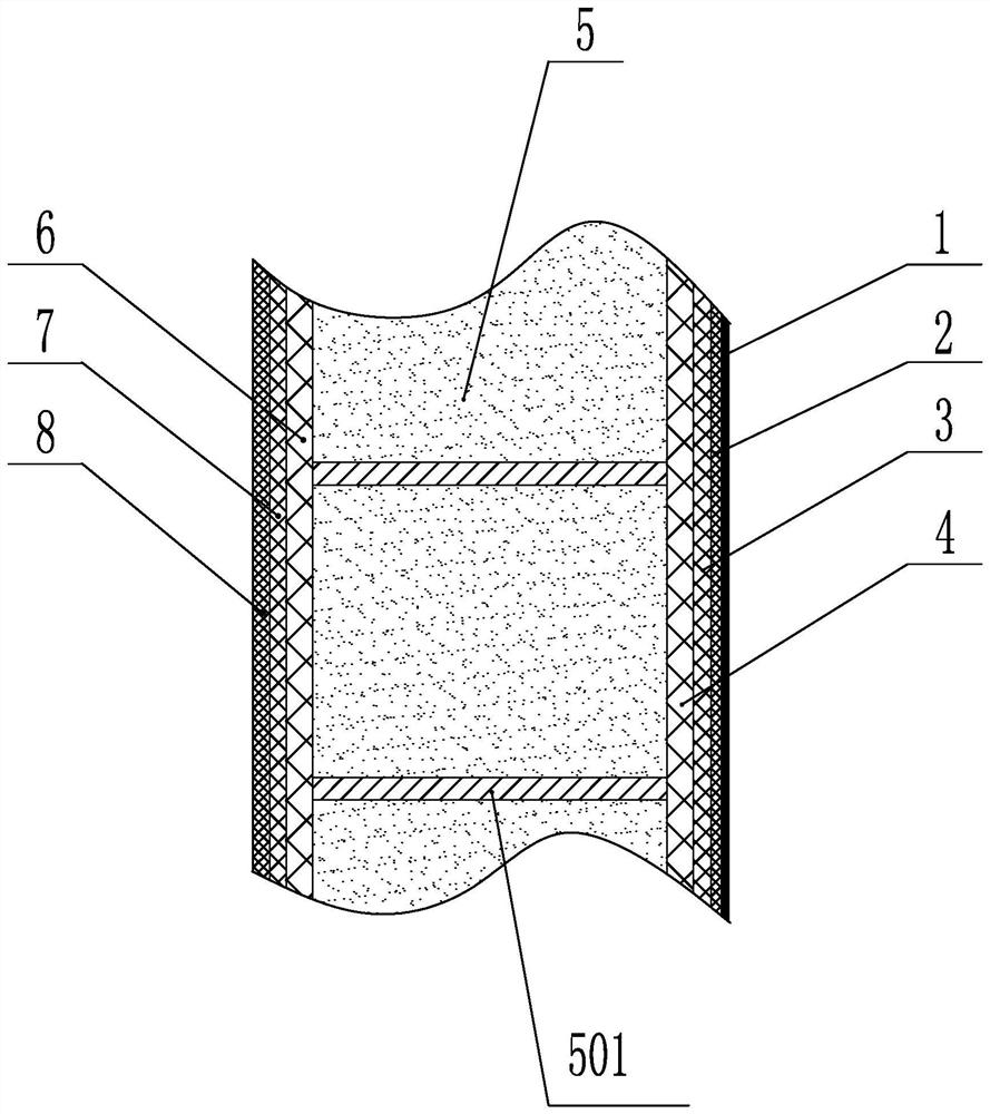 A shipboard radar radome and its manufacturing method