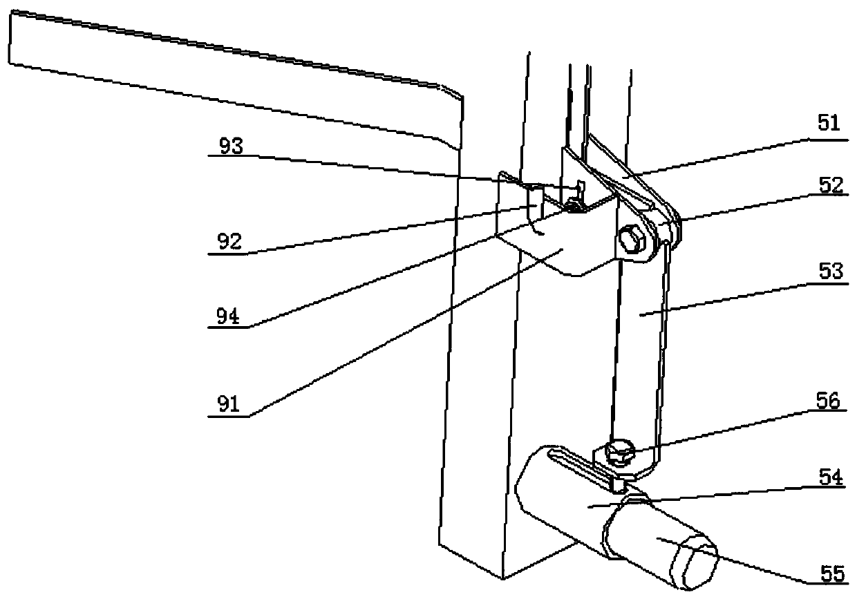 Universal header hitching device of combine harvester