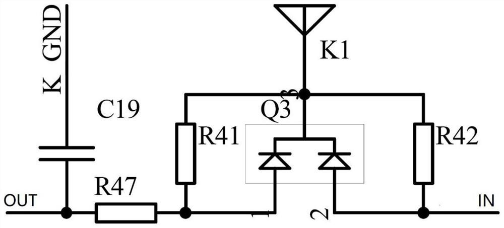 Capacitive touch key detection circuit and detection method thereof