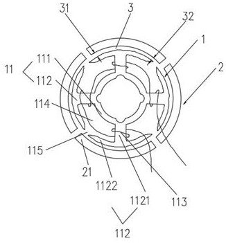 Drive circuit for single-phase direct-current brushless sensorless motor