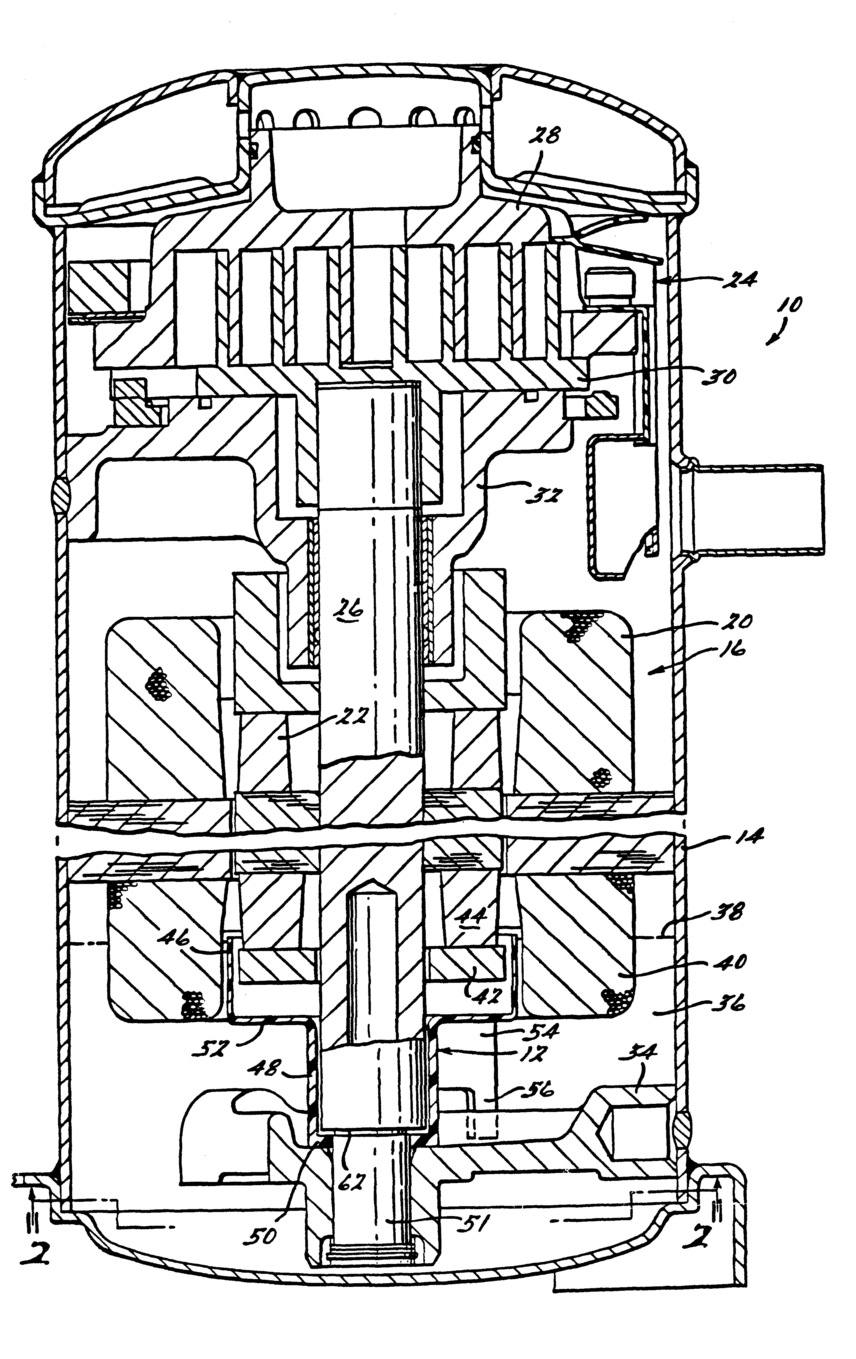 Refrigeration compressor