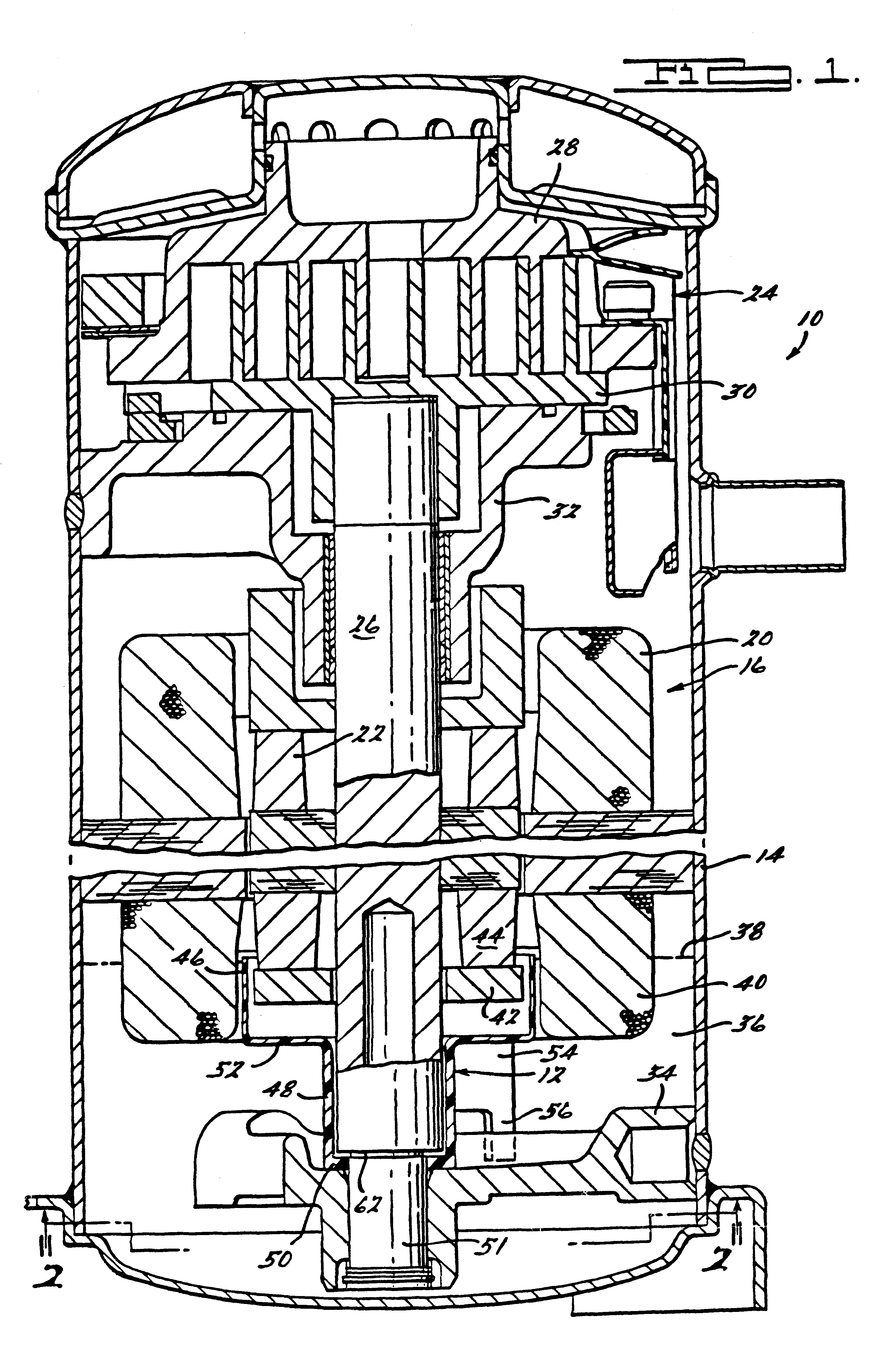 Refrigeration compressor