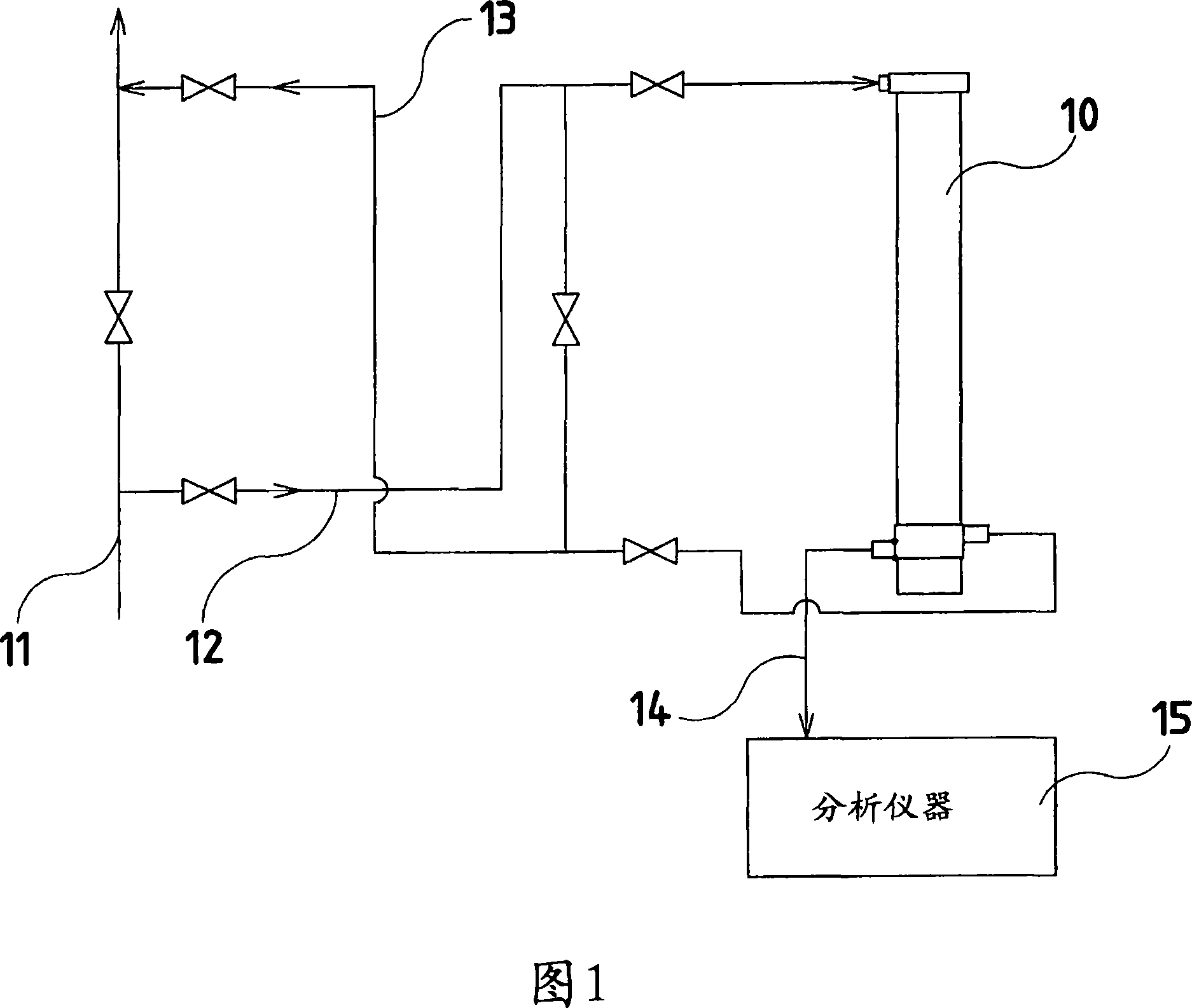 Filter assembly for sampling