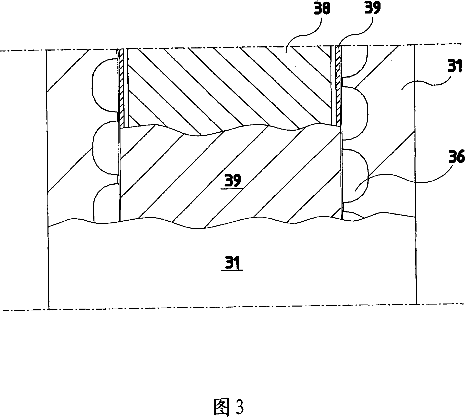 Filter assembly for sampling