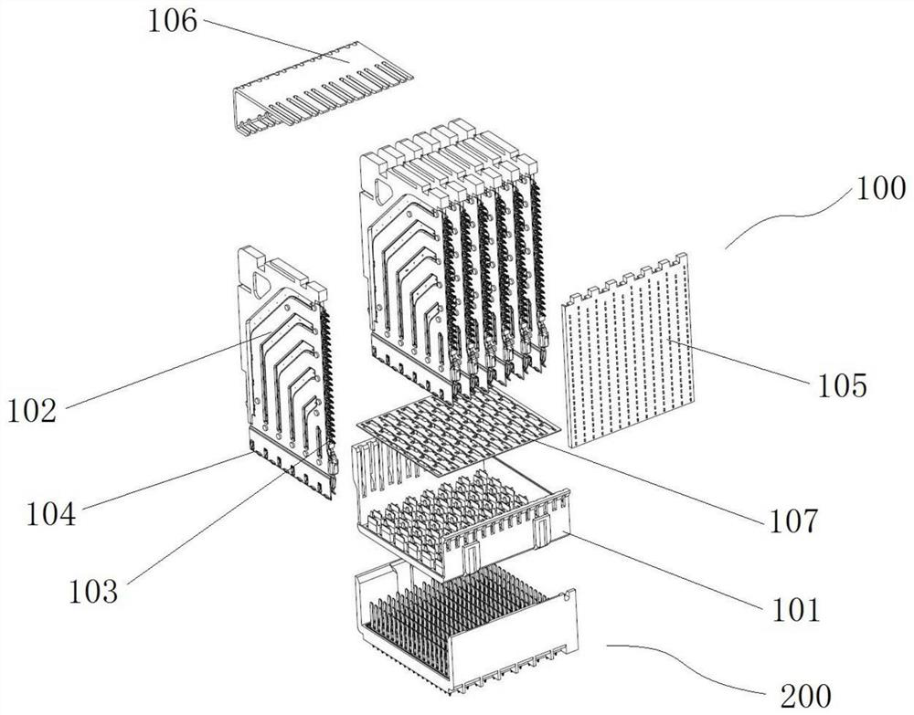 Connector and connector assembly using same