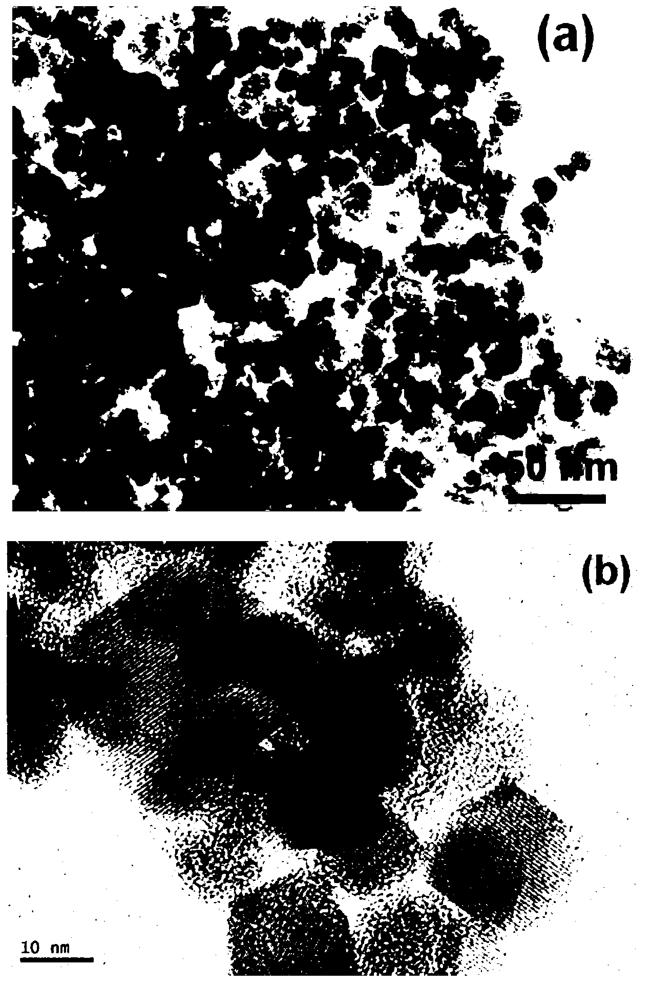 Method for preparing nitrogen-doped photo-catalytic material containing gallium oxide at low temperature