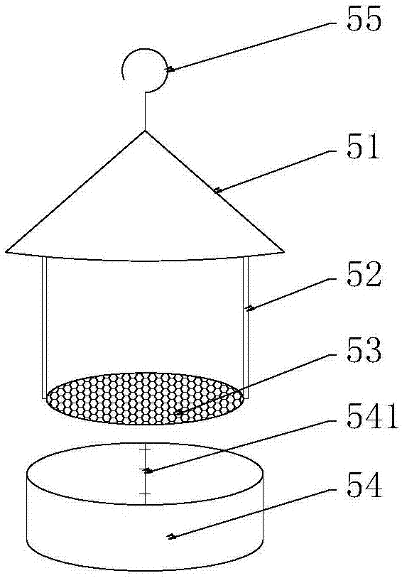 Floor agriculture and forestry insecticidal device convenient to fix