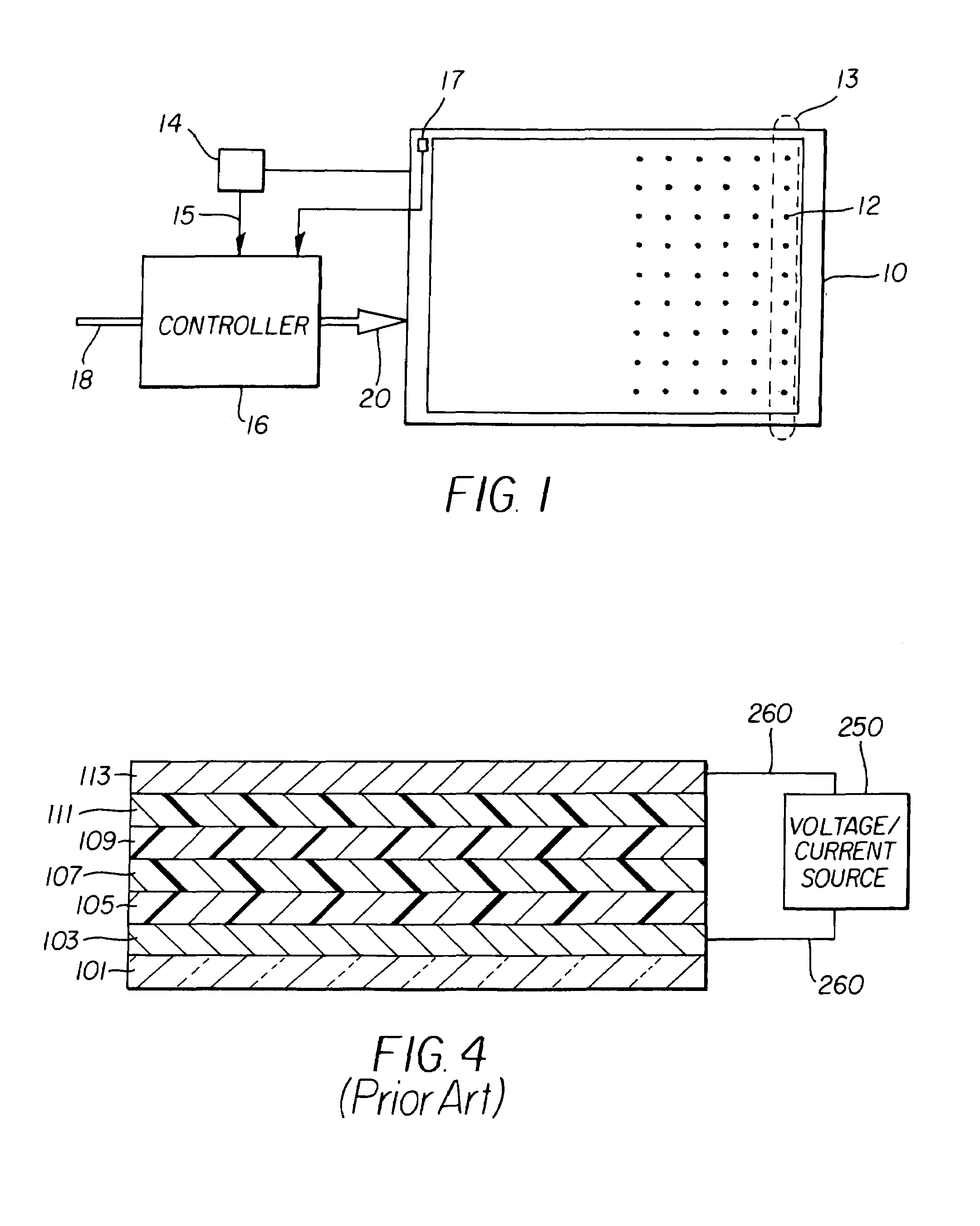 OLED display with aging compensation