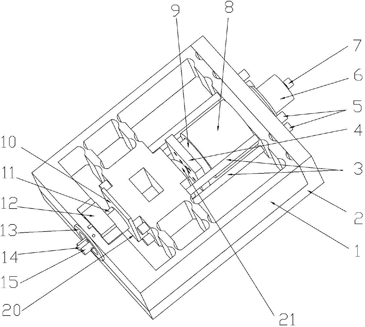 Cutter servo micro-feeding mechanism