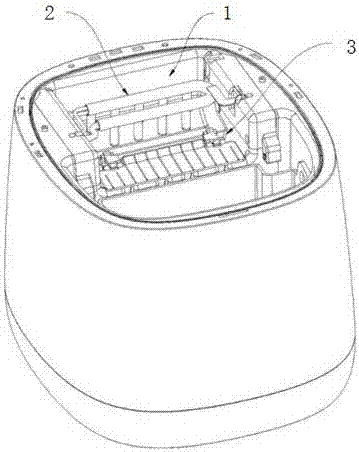 Ice making mechanism on ice making machine