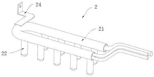 Ice making mechanism on ice making machine